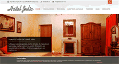 Desktop Screenshot of hoteljulio.com